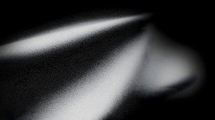 Fototapete - Captivating Minimalist Black and White Gradient Background with a Delicate Grainy Texture Perfect for Use in Professional Banners Headers and Design Backdrops