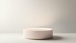 © AlfaSmart - Elegant Minimalist Round Display Platform for Modern Product Presentation