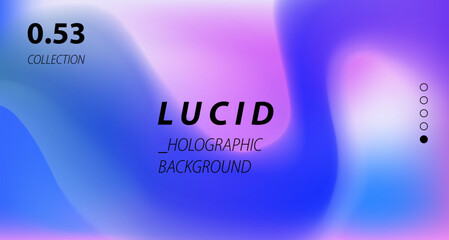 Fototapete - Minimal pink and violet defocused aura style bacakground with soft blurred color arrangement. 