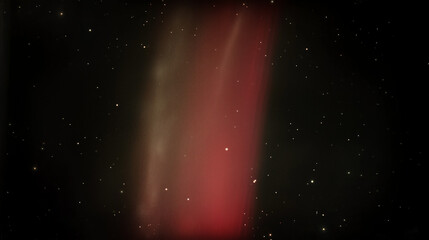 Wall Mural - dark abstract background with subtle red gradient and scattered white specks resembling stars or dus