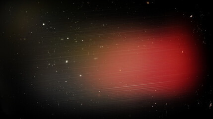 Wall Mural - dark abstract background with subtle red gradient and scattered white specks resembling stars or dus