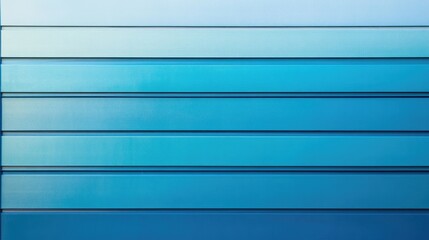 Canvas Print - blue gradient texture background with horizontal stripes ideal for modern contemporary design or abs