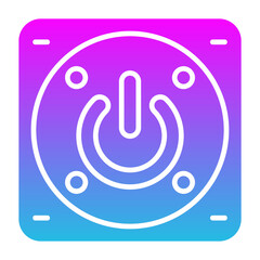 Poster - Power button Icon