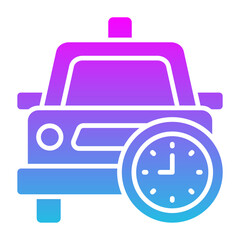 Wall Mural - Clock Icon