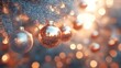 © designwala - Christmas balls hanging on an out of focus background 4k --ar 16:9 --stylize 750 --v 6.1 Job ID: 3234e3b2-88f6-4af2-81ba-95a90b56b2be