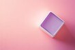 © Liza - Purple small box on a pink background