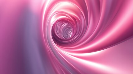 Elegant Pink Curved Gradient Abstract Background with Modern Swirl Effect and Center Composition for Stylish Designs and Illustrations