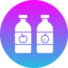 Poster - Juice bottles Icon