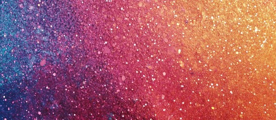 Wall Mural - colorful glitter background texture with horizontal panorama and space for text usage