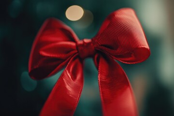 Canvas Print - Christmas Gift Bow