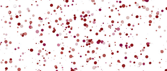 Wall Mural - confetti png. red confetti falls from the sky. Glittering confetti on a transparent background. Holiday