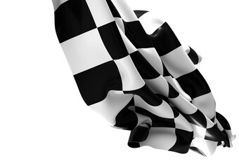 Wall Mural - background of checkered flag pattern