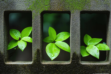 Wall Mural - Garden Lattice