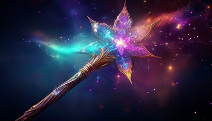 Wall Mural - magic wand