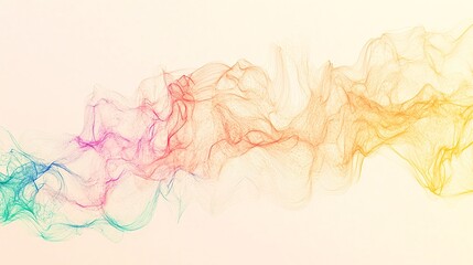 Wall Mural - abstract digital brain map displaying eeg activity in vivid colors