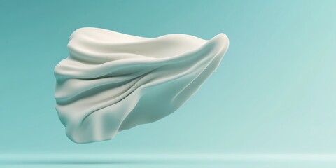 Aufkleber - Pastel Organic Forms Digital Artistry in Minimalist Sculptures - Modern Visual Design for Creative Marketing and Innovative Business Branding