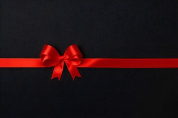 Wall Mural - Gift box ribbon 