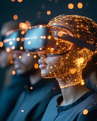 Poster - Immersive Tech Collaboration Diverse Visionaries in VR with Holographic Tools - Innovative Business Solutions and Global Community Projects