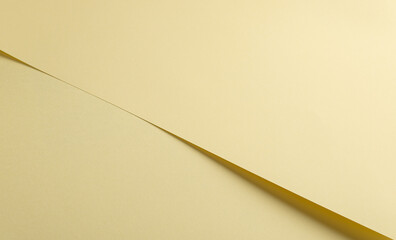 Aufkleber - Pale yellow paper background with a smooth matte surface and soft pastel tones. Bright and refined, it showcases a warm, elegant, and minimalistic design with a soothing, stylish, and modern aesthetic