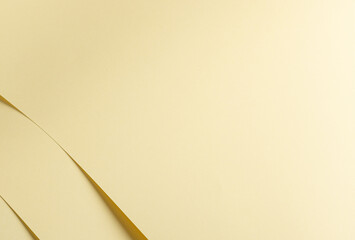 Aufkleber - Pale yellow paper background with a smooth matte surface and soft pastel tones. Warm and refined, it showcases a gentle, elegant, and minimalistic design with a stylish, soothing, and modern aesthetic