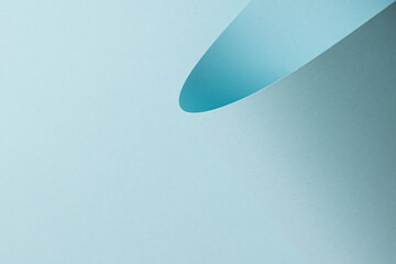 Aufkleber - Sky blue paper background with a smooth matte finish and soft pastel tones. Gentle and serene, it showcases a refined, elegant, and minimalistic design with a modern, calming, and stylish aesthetic.