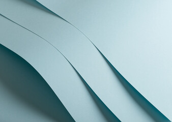 Aufkleber - Sky blue paper background with a smooth matte finish and soft pastel tones. Subtle and serene, it features a refined, elegant, and minimalistic design with a modern, calming, and stylish aesthetic.