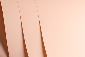Aufkleber - A soft pink and peach paper background with a smooth, matte texture. The gentle pastel tones create a refined and elegant aesthetic, perfect for spring-themed and romantic designs. Its subtle yet rich