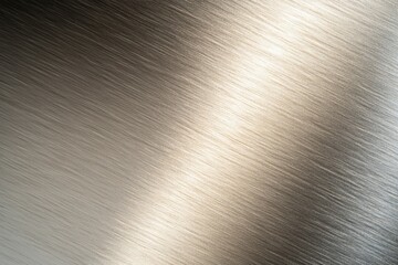 Wall Mural - shiny silver surface with a pattern of lines