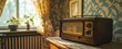 © minahus - Vintage Radio in a Sunlit Room