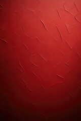 Wall Mural - Rich red backdrop features subtle textured patterns, creating de