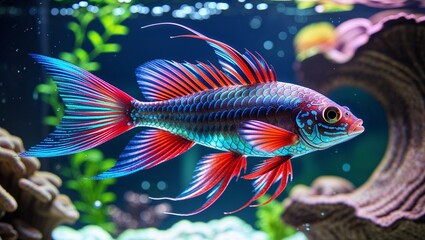 fish in aquarium