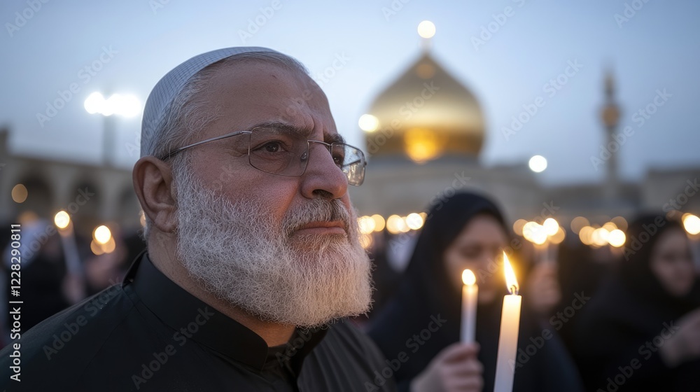 Sees Ali ภาพถ่าย Stock Imam Ali Remembrance: holy observance, Shia tribute ...