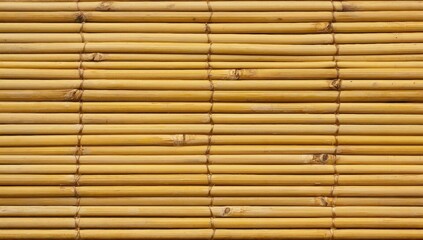 Wall Mural - organic bamboo texture with soft natural grain, warm earthy tones, seamless pattern
