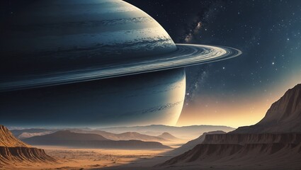 Wall Mural - strange and wonderful alien planet