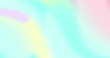 Wall Mural - image of moving light trails on pastel background