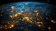 © NAIMAH - Europe Night Lights Earth Space Global