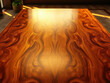 © Sathaporn - Exquisite detail of polished wooden table top in luxury tropical style, top, wooden