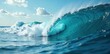 © Kachaphot - Ocean wave surging through choppy waters, sea, ocean, landscape