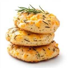 Wall Mural - Golden scones infused with rosemary