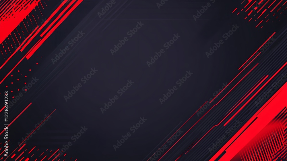 Abstract Red and Black Diagonal Lines Background Design Stock ...