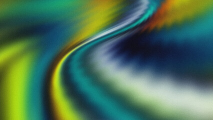 Wall Mural - Ethereal luminous waves flow into radiant glowing gradients with vibrant seamless textures and dynamic patterns creating a vivid abstract design
