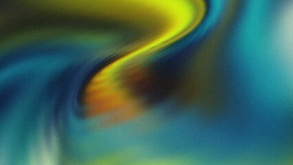 Wall Mural - Dreamy glowing waves flow into radiant vibrant gradients with luminous textures and ethereal highlights creating a captivating abstract feel
