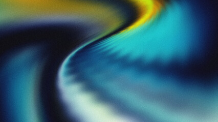 Wall Mural - Radiant glowing waves blend into luminous vibrant gradients with soft textured patterns and fluid shimmering highlights creating a captivating feel