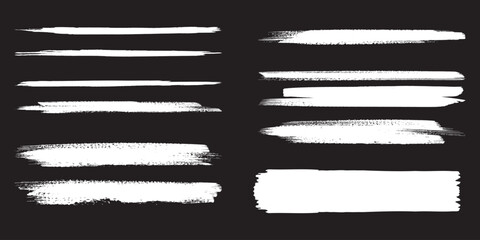 Wall Mural - linocut texture. ink roller background. grunge letterpress rectangles. dry brayer striped lines isol
