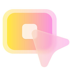 mobile phone business pink peach app glassmorphism ui icon sign and symbol design illustrator png sv