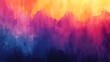 © heinng - Vibrant abstract landscape painted with warm sunset hues flowing smoothly into cool deep blues. AI Generated