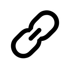 Aufkleber - Link Vector Icon – Connection & Networking Symbol
