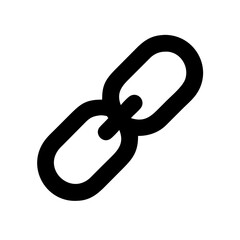 Aufkleber - Link Vector Icon – Connection & Networking Symbol