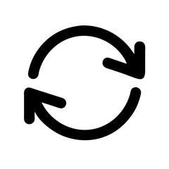 Aufkleber - Refresh Vector Icon – Reload & Update Symbol