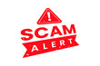 © DG gallery - Scam alert symbol background for your data, finance security